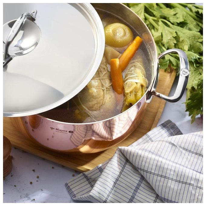 De Buyer Prima Matera pentola rame-inox alta 24cm induzione