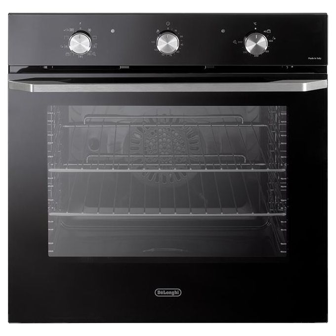 De'Longhi NSM7NLPPP Forno da incasso Elettrico Multifunzione 74 L Classe A Easy Steam Idroclean Master Pizza (59.5x59.5x56.5 cm) colore Nero