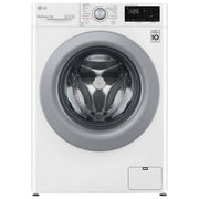 LG F2WV3S7S4E - Lavatrice Slim a carica frontale 7 kg, 1200 rpm, Classe energetica D, AI DD, Lavaggio a vapore Steam, (85x60x47,5 cm), Bianco