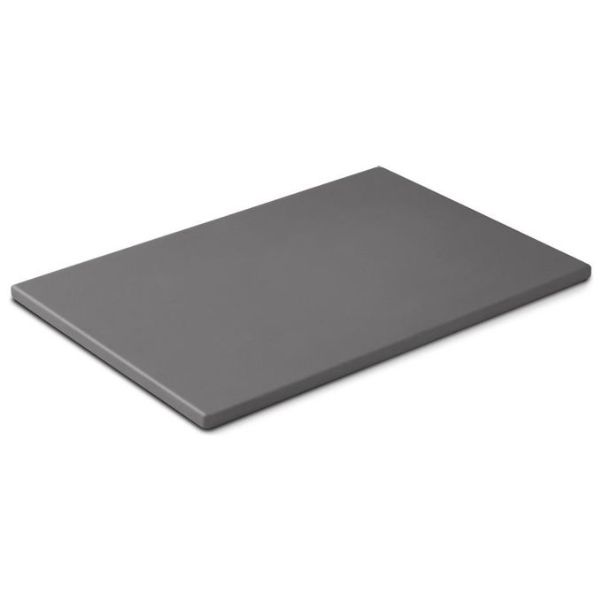 Weber 18414 Pietra da Forno Rettangolare in Cordierite per Pizza Smaltata 44x30x1,5 cm colore Grigio