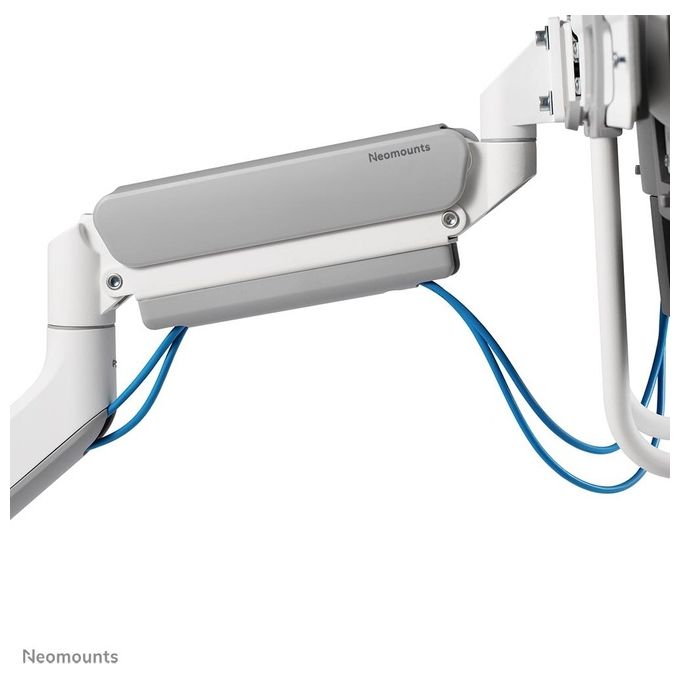 Neomounts 14793746000 DS75-450BL2 Supporto da Tavolo per 2 Schermi fino a 32'' 8 Kg ciascuno Regolabile in Altezza Rotazione e Inclinazione colore Nero