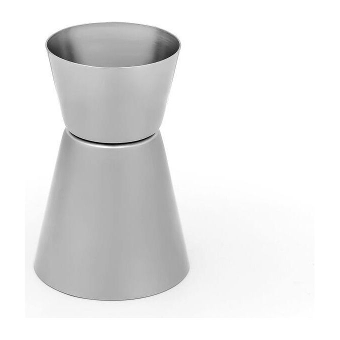 Leopold Vienna LV233024 Bar Set 7 Pezzi in Acciaio Inox con Shaker 700ml e Accessori colore Argento
