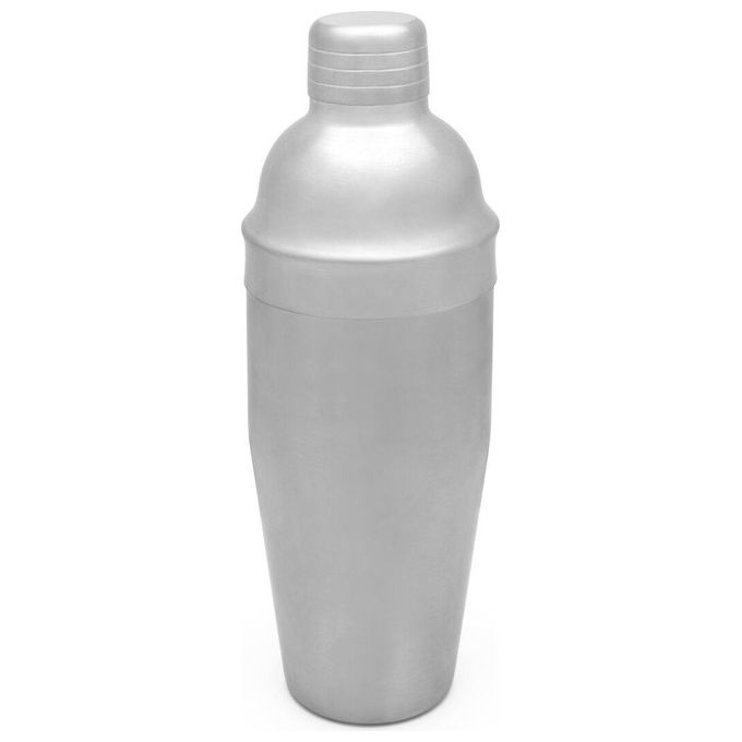 Leopold Vienna LV233024 Bar Set 7 Pezzi in Acciaio Inox con Shaker 700ml e Accessori colore Argento