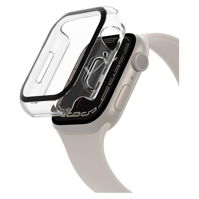 Belkin ScreenForce Protezione per Schermo per Apple Watch 8-7-SE-6-5-4 Chiaro