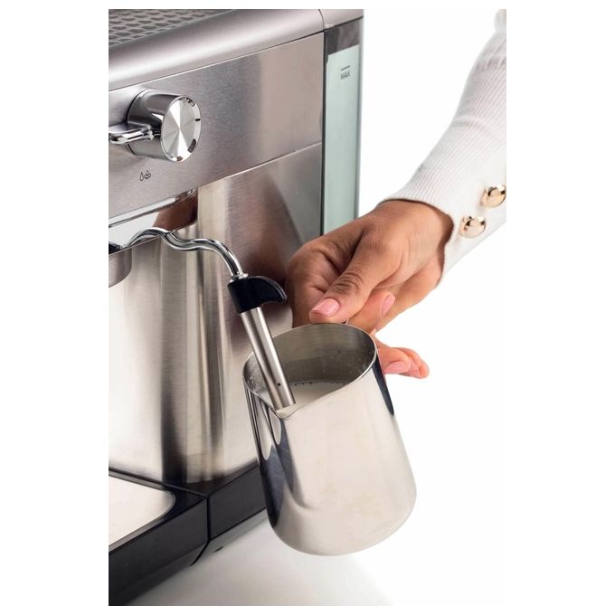 Ariete 00M138110AR0 1381 Macchina da caffe' Espresso Slim 1,1 L 15 bar 1300 W Manometro Cappuccino colore Silver