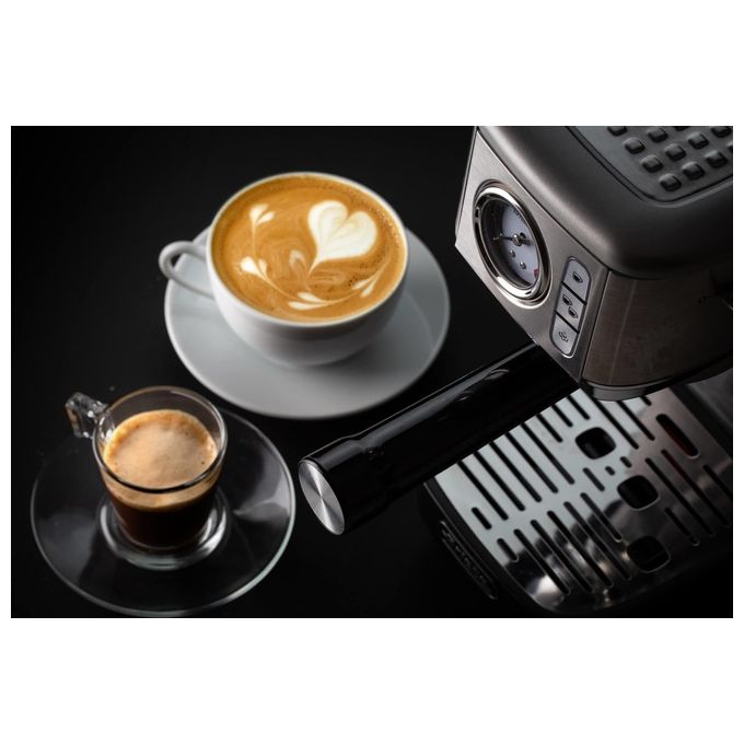 Ariete 00M138110AR0 1381 Macchina da caffe' Espresso Slim 1,1 L 15 bar 1300 W Manometro Cappuccino colore Silver