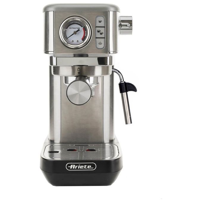 Ariete 00M138110AR0 1381 Macchina da caffe' Espresso Slim 1,1 L 15 bar 1300 W Manometro Cappuccino colore Silver