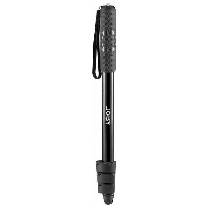 Joby JB01765-BWW Compact 2in1 Monopod per Fotocamera e Action Cam fino a 1 kg con Testa a Sfera e Attacco Pin-Joint colore Nero
