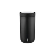 Stelton 675-1 To Go Click Tazza Termica 0.2 L Acciaio Inox con Apertura Smart Click e Beccuccio 360° colore Nero