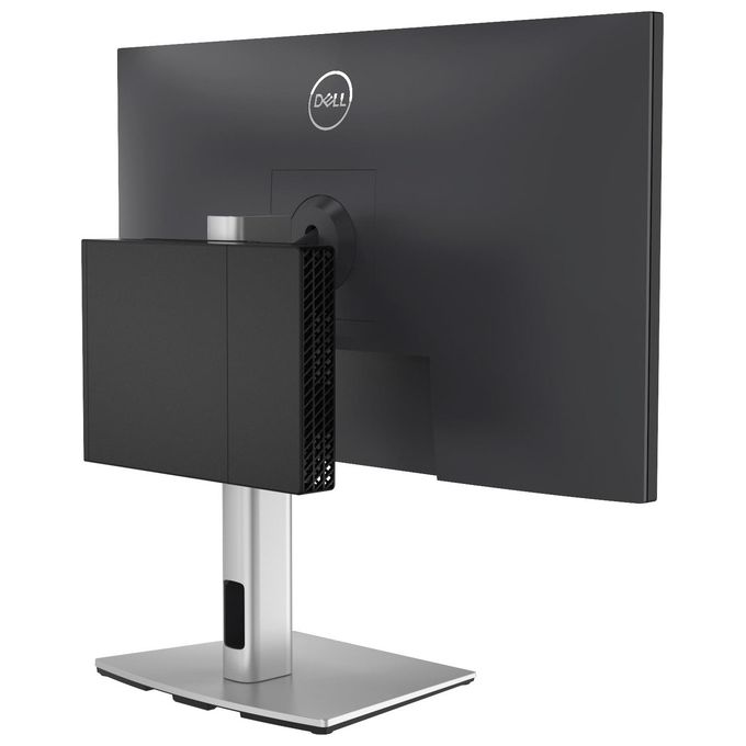 Dell MFS22 Supporto All-in-One Micro Form Factor Monitor 19'' 27'' VESA 100x100 regolazione altezza colore Argento Nero
