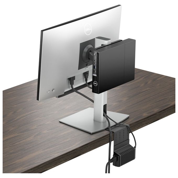 Dell MFS22 Supporto All-in-One Micro Form Factor Monitor 19'' 27'' VESA 100x100 regolazione altezza colore Argento Nero