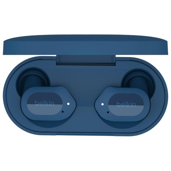 Belkin AUC005BTBL SOUNDFORM Play Auricolari TWS In-ear Bluetooth 5.2 IPX5 38h colore Blu