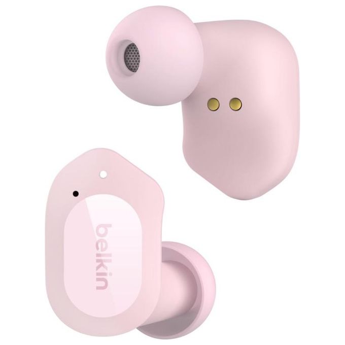 Belkin AUC005BTPK SOUNDFORM Play Auricolari True Wireless In-ear Bluetooth 5.2 IPX5 38h colore Rosa