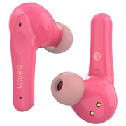 Belkin PAC003 Soundform Nano Auricolari Wireless per Bambini Volume Limitato a 85 dB Resistenza IPX5 24 Ore di Autonomia colore Rosa