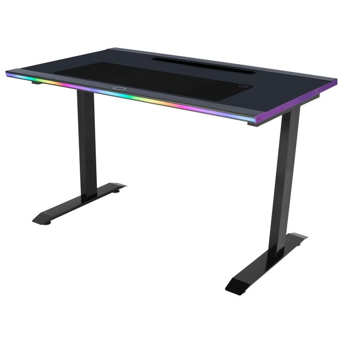 Cooler Master CMI-GD120-PRA1 GD120 Scrivania Gaming ARGB 120x75 cm Mousepad incluso colore Nero Viola