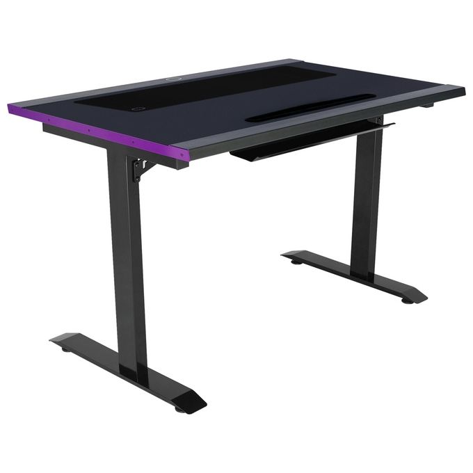 Cooler Master CMI-GD120-PRA1 GD120 Scrivania Gaming ARGB 120x75 cm Mousepad incluso colore Nero Viola