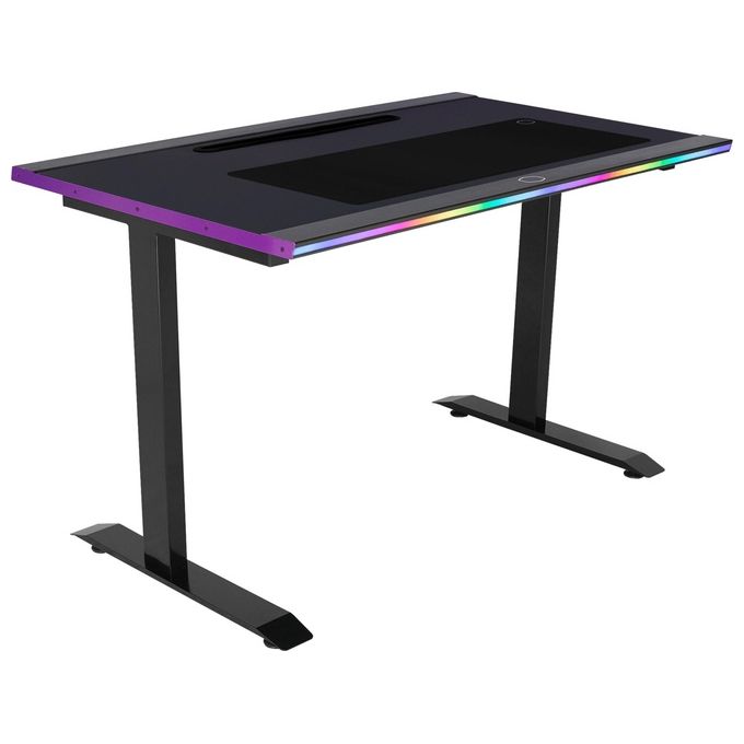 Cooler Master CMI-GD120-PRA1 GD120 Scrivania Gaming ARGB 120x75 cm Mousepad incluso colore Nero Viola