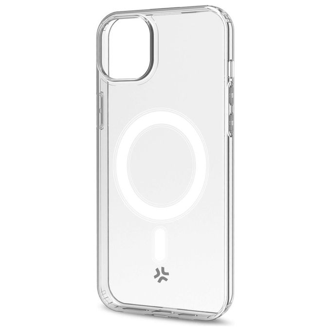Celly Gel Skin Magnetic Cover per iPhone 15 Trasparente