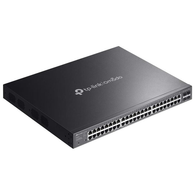 TP-Link SG2452LP Omada Switch di rete gestito Gigabit 52 porte con 32 porte PoE+ 230W fanless rack 1U colore Nero