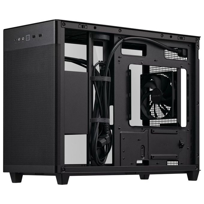 ASUS 90DC00G0-B39010 PRIME CASE TG Mini Tower Supporto Micro ATX Mini ITX Vetro Temperato USB Type C colore Nero