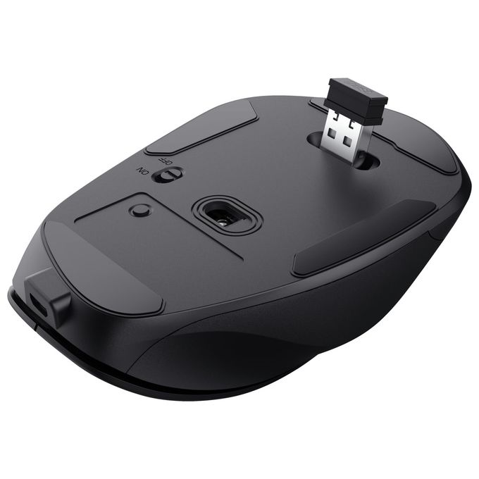 Trust Fyda Mouse Mano Destra Rf Wireless  Usb Type-a Ottico 2400 Dpi