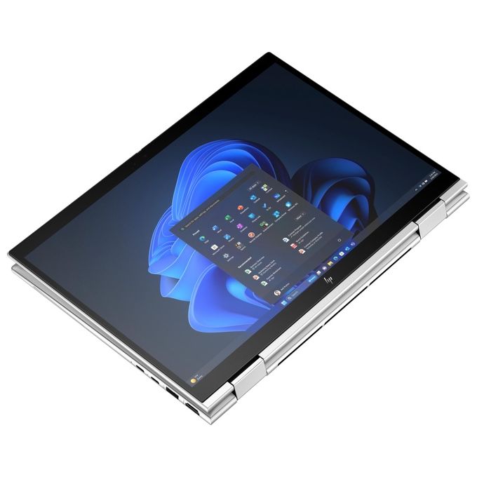 HP 970P6ET Elite x360 830 G11 Notebook 2 in 1 13.3'' Intel Core Ultra 7 155U 16 GB RAM 512 GB SSD Windows 11 Pro colore Argento
