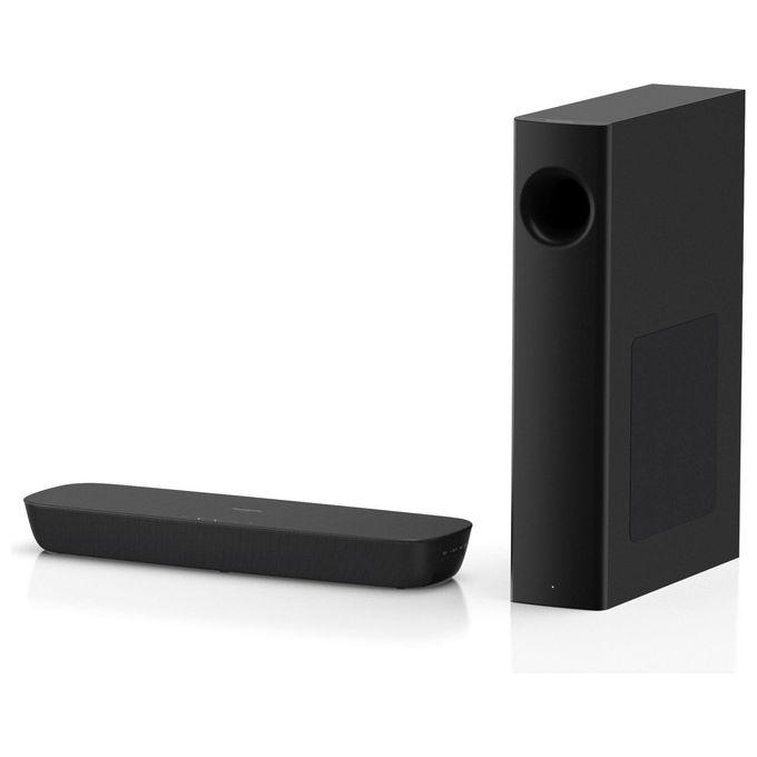 Panasonic SC-HTB250 Soundbar 2.1 Canali 120W Subwoofer Wireless Bluetooth HDMI ARC Dolby Digital DTS colore Nero