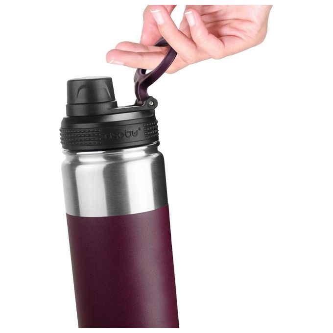 Asobu Alpine Flask Bottiglia Burgunder 0.53 Litri