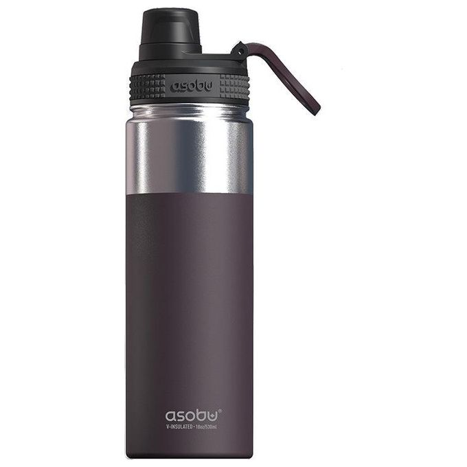 Asobu Alpine Flask Bottiglia Burgunder 0.53 Litri