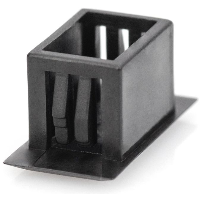 Digitus Confezione 100 Tappi Di Chiusura per Fori Nei Pannelli Con Connettori Fibra Ottica Lc