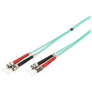 Digitus DK-2511-02-3 Cavo a Fibre Ottiche 2mt ST-BFOC Blu