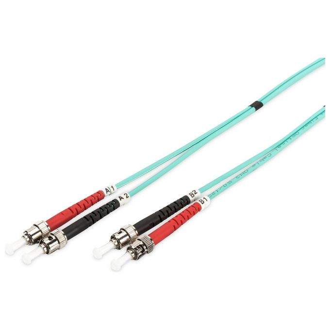 Digitus DK-2511-02-3 Cavo a Fibre Ottiche 2mt ST-BFOC Blu