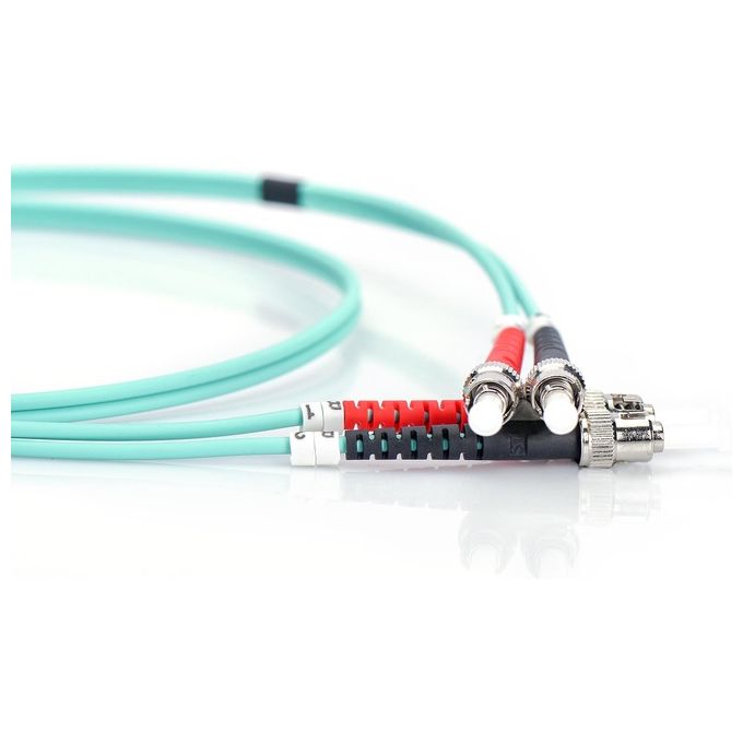 Digitus DK-2511-02-3 Cavo a Fibre Ottiche 2mt ST-BFOC Blu