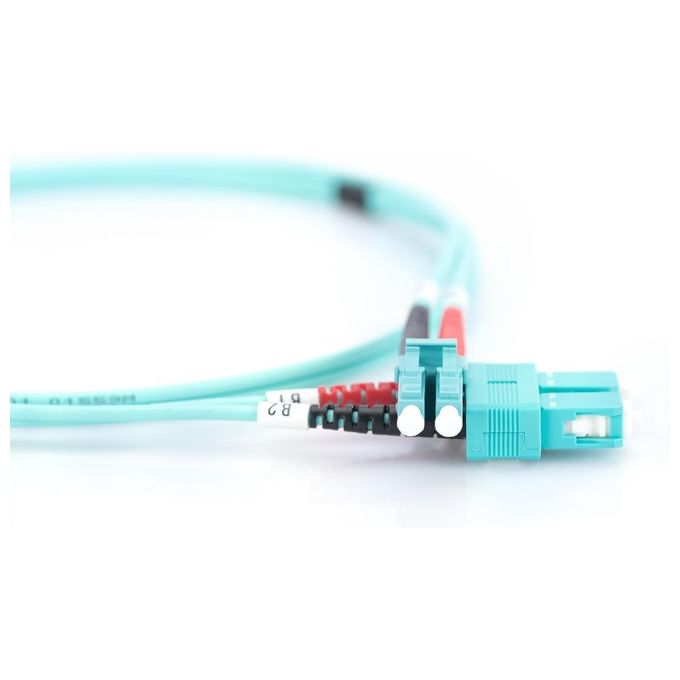Digitus Cavo Fibra Ottica Lc a Sc Multimode Duplex 50-125 Mt.10 Om3