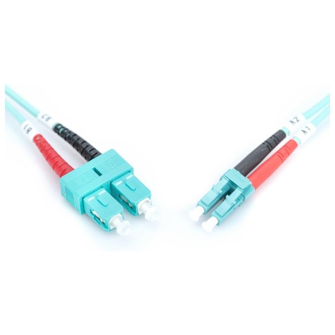 Digitus Cavo Fibra Ottica Lc a Sc Multimode Duplex 50-125 Mt.5 Om3