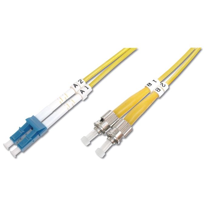 Digitus cavo fibra ottica lc st 9-125 singlemode mt 3