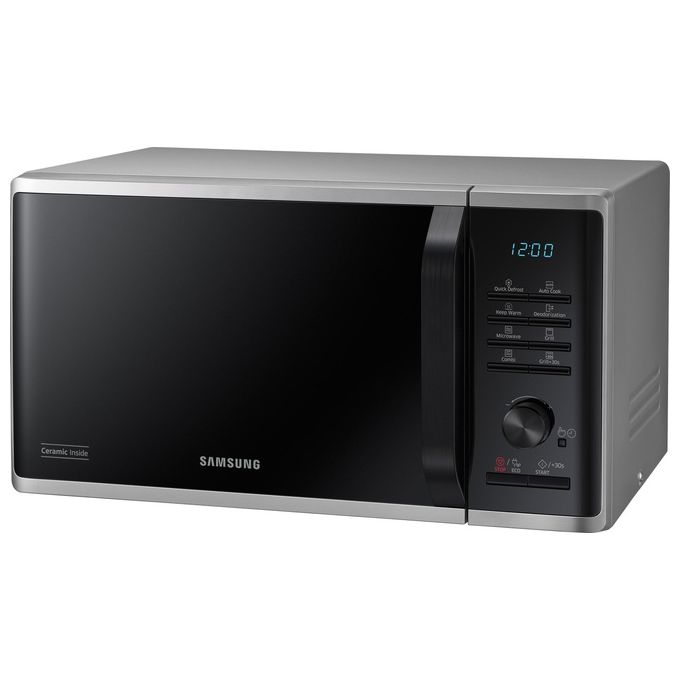 Samsung MG2AK3515AS Forno a microonde con Grill 23 L 1250 W Browning Plus Keep Warm Quick Defrost colore Nero Argento