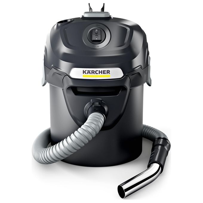 Karcher 1.629-711.0 Aspiracenere AD 2 Fireplace Potenza 600W Capacita' 14 Litri Nero
