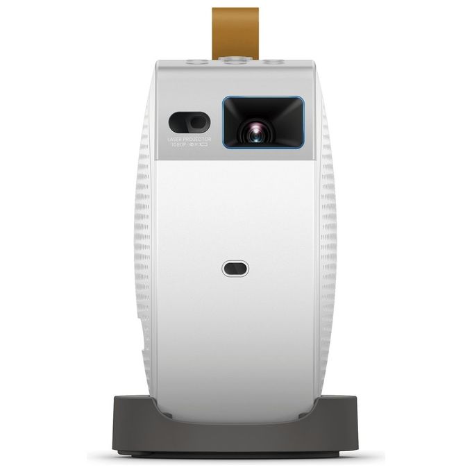 BenQ GV50 Videoproiettore Portatile DLP 1080p 500 ANSI lumen Laser Google TV Autofocus Bluetooth 18W colore Bianco