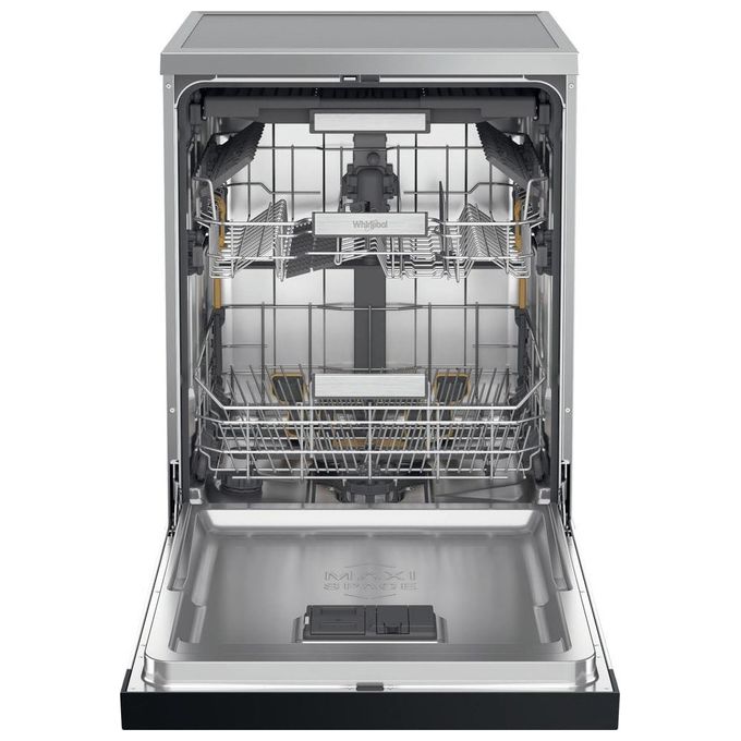 Whirlpool W7F HS51 X MaxiSpace Lavastoviglie Libera Installazione 15 coperti Classe B 41 dB Aquastop (85x60x59 cm) colore Inox