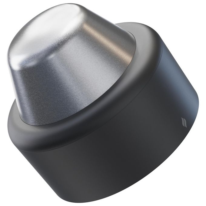 Therabody TF02230-01 FG TheraFace Hot and Cold Rings - Black Massaggiatore Viso con Tecnologia Cryothermal OLED 2 Programmi colore Nero