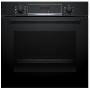 Bosch HQA574BB3 Serie 4 Forno da incasso Elettrico a Vapore Pirolitico 71 L Classe A+ 10 programmi automatici (60x60x60 cm) colore Nero