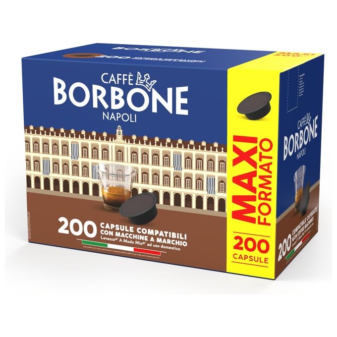 Caffe Borbone Cialde Miscela Nobile 200 Pezzi Compatibile Modo Mio