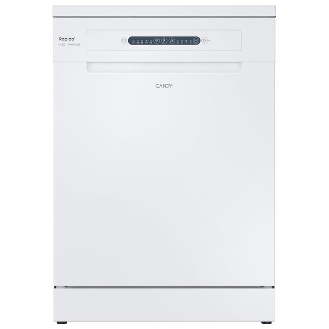 Candy CF 3E9E0W Rapidó Lavastoviglie Libera Installazione 13 coperti Classe E Motore Inverter Ciclo Rapido 49 min (85x60x60 cm) colore Bianco