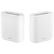 Asus 90IG07V0-MO3A40 ExpertWiFi EBM68 Access Point Mesh Tri-Band WiFi 6 AX7800 2.5 Gbps 5 SSID VLAN Confezione da 2 colore Bianco