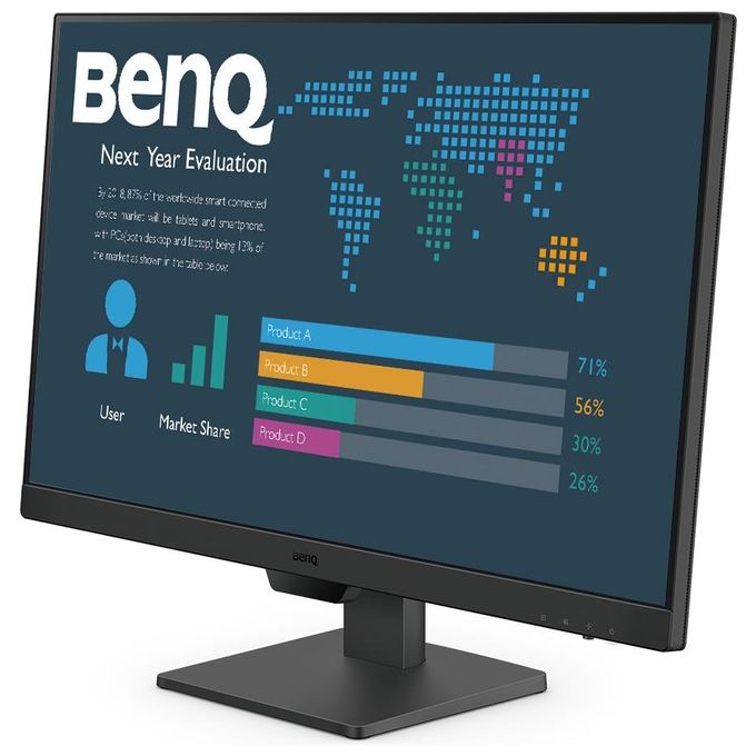 BenQ 9H.LM6LJ.LBE BL2790 Monitor 27'' Full HD IPS 100Hz 5ms con Altoparlanti Integrati e Tecnologia Eye Care colore Nero