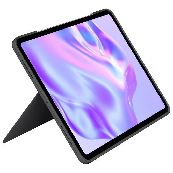 Logitech 920-012666 Combo Touch Custodia con Tastiera per iPad Pro 13'' QWERTY Italiano Smart Connector Trackpad colore Grafite