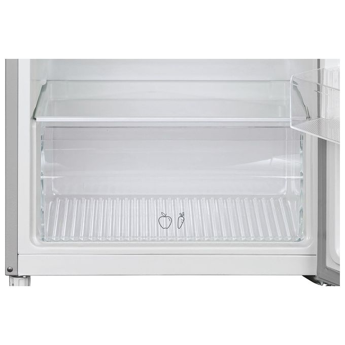 Candy CDG1S514ES Frigorifero Doppia Porta 211 L 143 cm Classe E 41 dB Statico Libera Installazione colore Silver