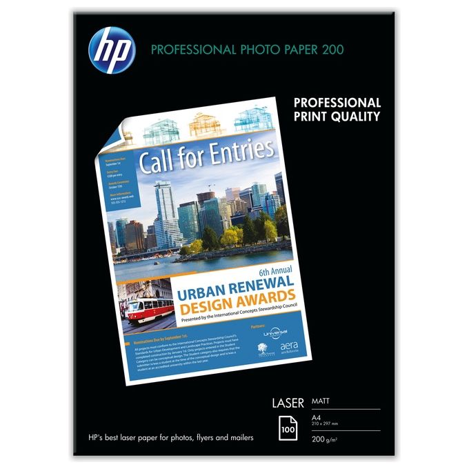Hp Carta Foto Opaca Per Lj A4(100fg)