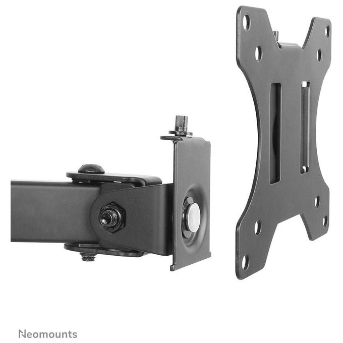 Neomounts 13058737000 FPMA-D540BLACK Supporto da Scrivania per Monitor 13-32 Pollici VESA 75x75 100x100 mm Regolabile Altezza Profondita' Inclinazione Rotazione Gestione Cavi colore Nero